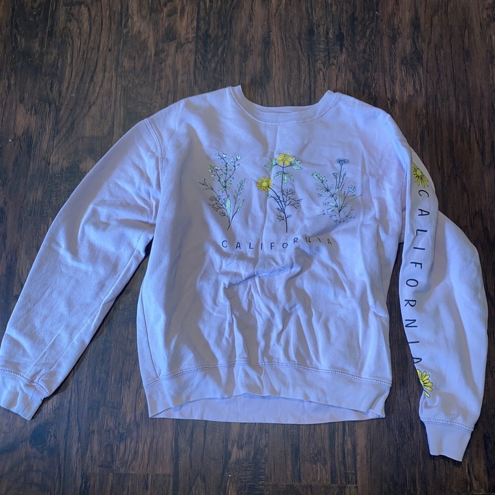 Cold Crush California Pullover Sweatshirt, Women's Size M, Pink
